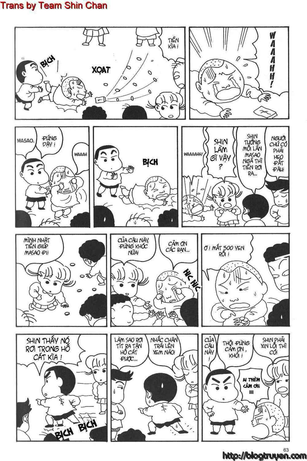 crayon shin-chan cậu bé bút chì chapter 3 65
