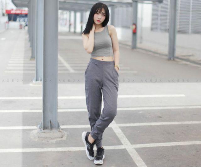 Quần jogger nữ