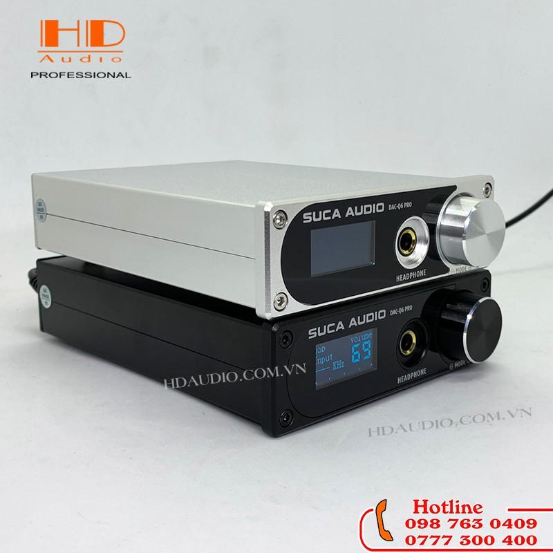 Giải Mã DAC Q6 Pro -SUCA AUDIO/ Giải Mã 32bit/768Khz -DSD512- Hàng Chính Hãng