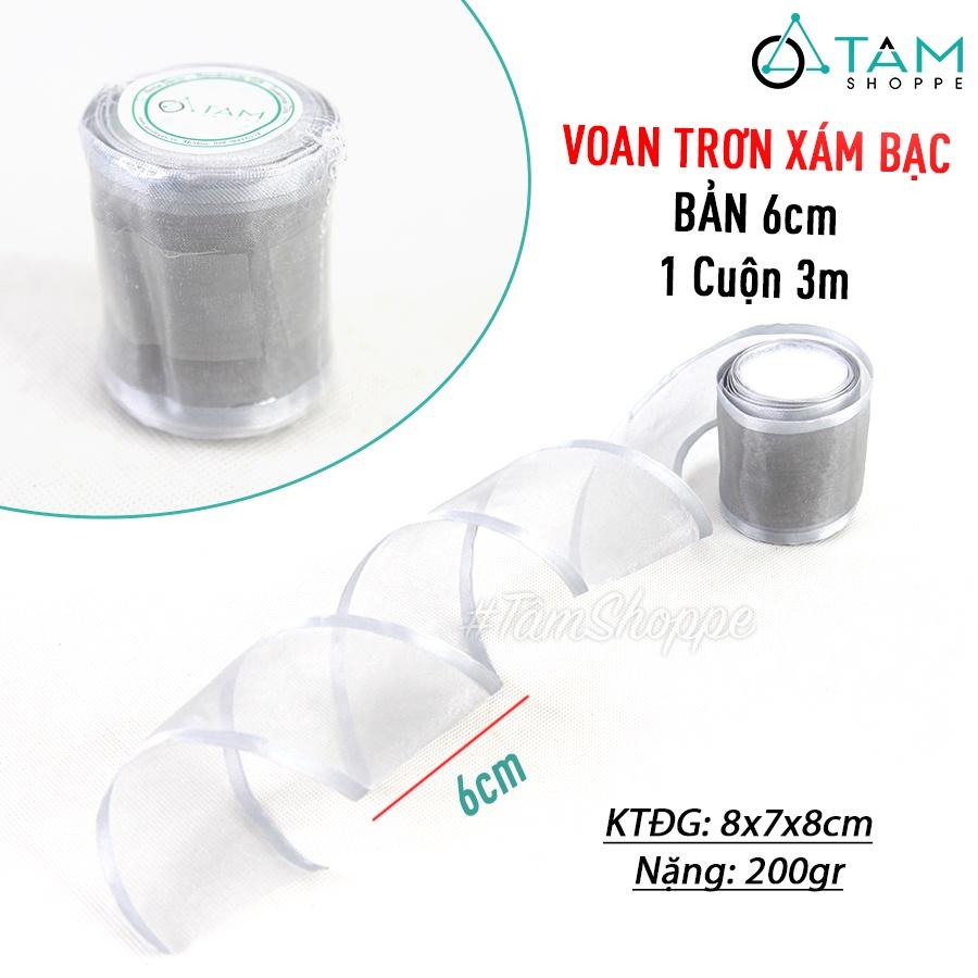 Ruy băng vải họa tiết bản to từ 5-10cm nhiều kiểu (Cuộn 3m) RB-05