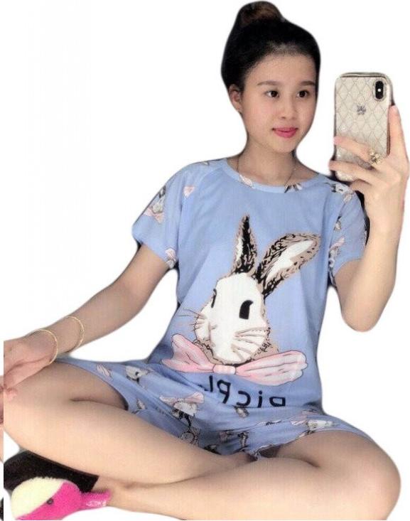 Bộ mặc nhà hình thỏ