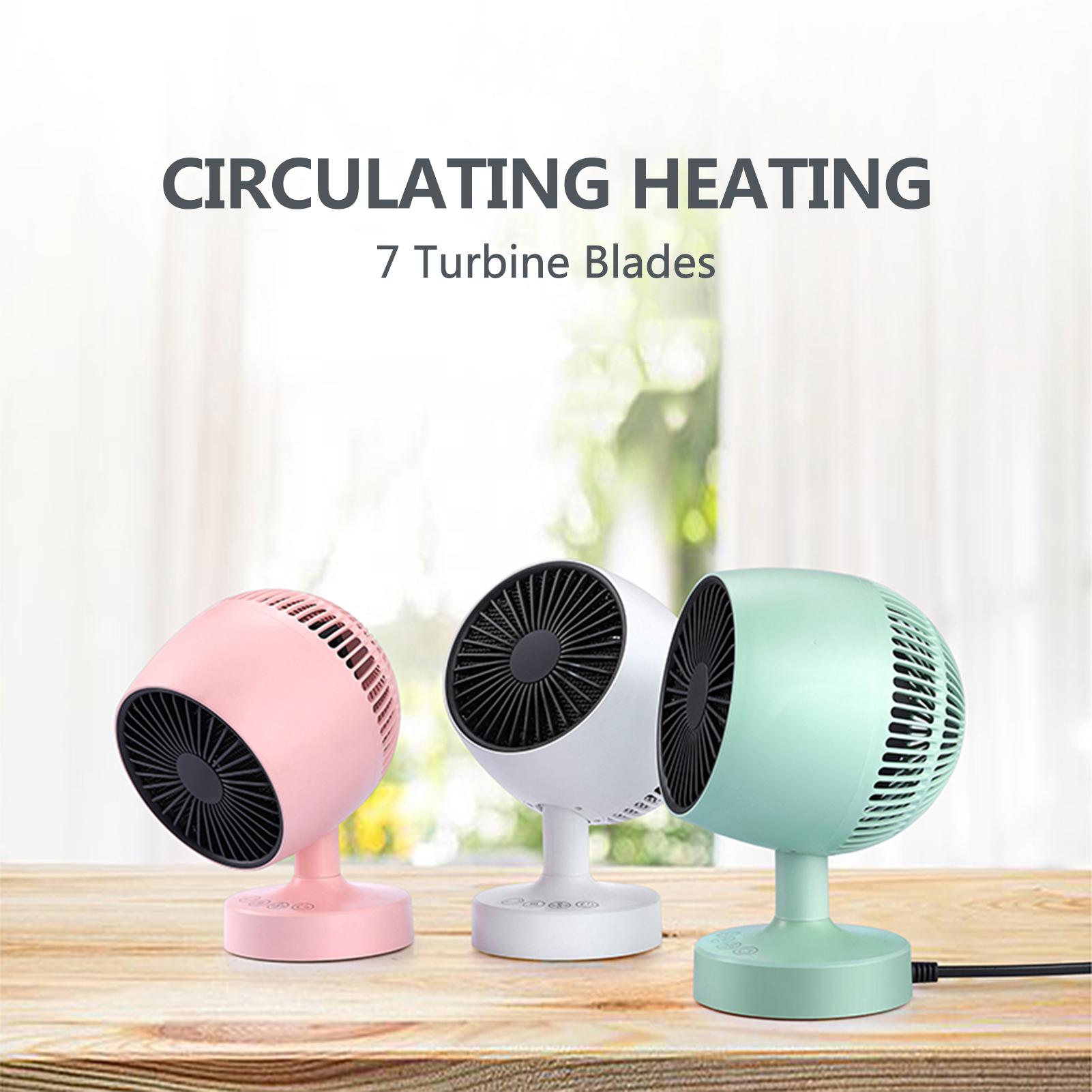 Máy sưởi điện và máy làm mát 2 trong 1 với 3 chế độ cài đặt điều chỉnh nhiệt