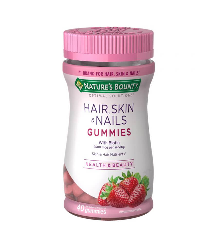 Kẹo dẻo đẹp da, tóc, móng Hair, Skin, Nails Gummies 230 viên của Mỹ