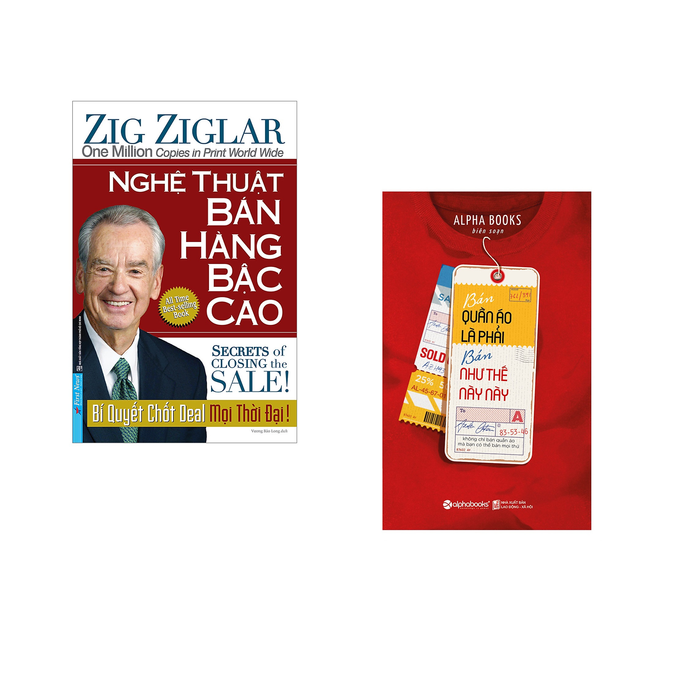 Combo 2 cuốn sách: Nghệ Thuật Bán Hàng Bậc Cao  + Bán Quần Áo Thì Phải Bán Như Thế Này Này