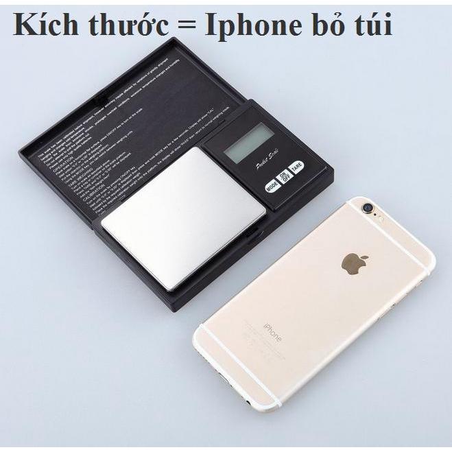 Cân tiểu ly, cân trang sức, cân thực phẩm điện tử mini bỏ túi có độ chính xác cao (Cân từ 20