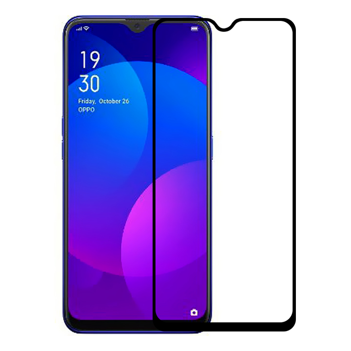 Kính Cường Lực cho Oppo F11 - Full màn hình - Màu đen - Hàng Chính Hãng