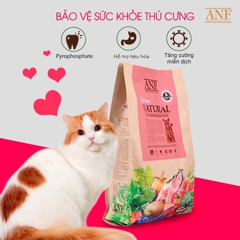 Hạt ANF 6Free Organic INDOOR cho mèo ‍200gr