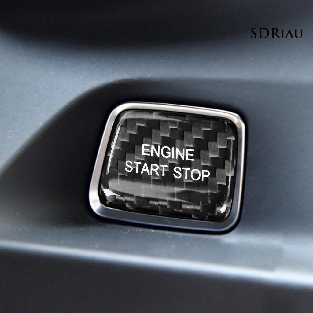 Miếng Dán Trang Trí Nút Bấm Khởi Động Xe Hơi Chevrolet Camaro 16-19