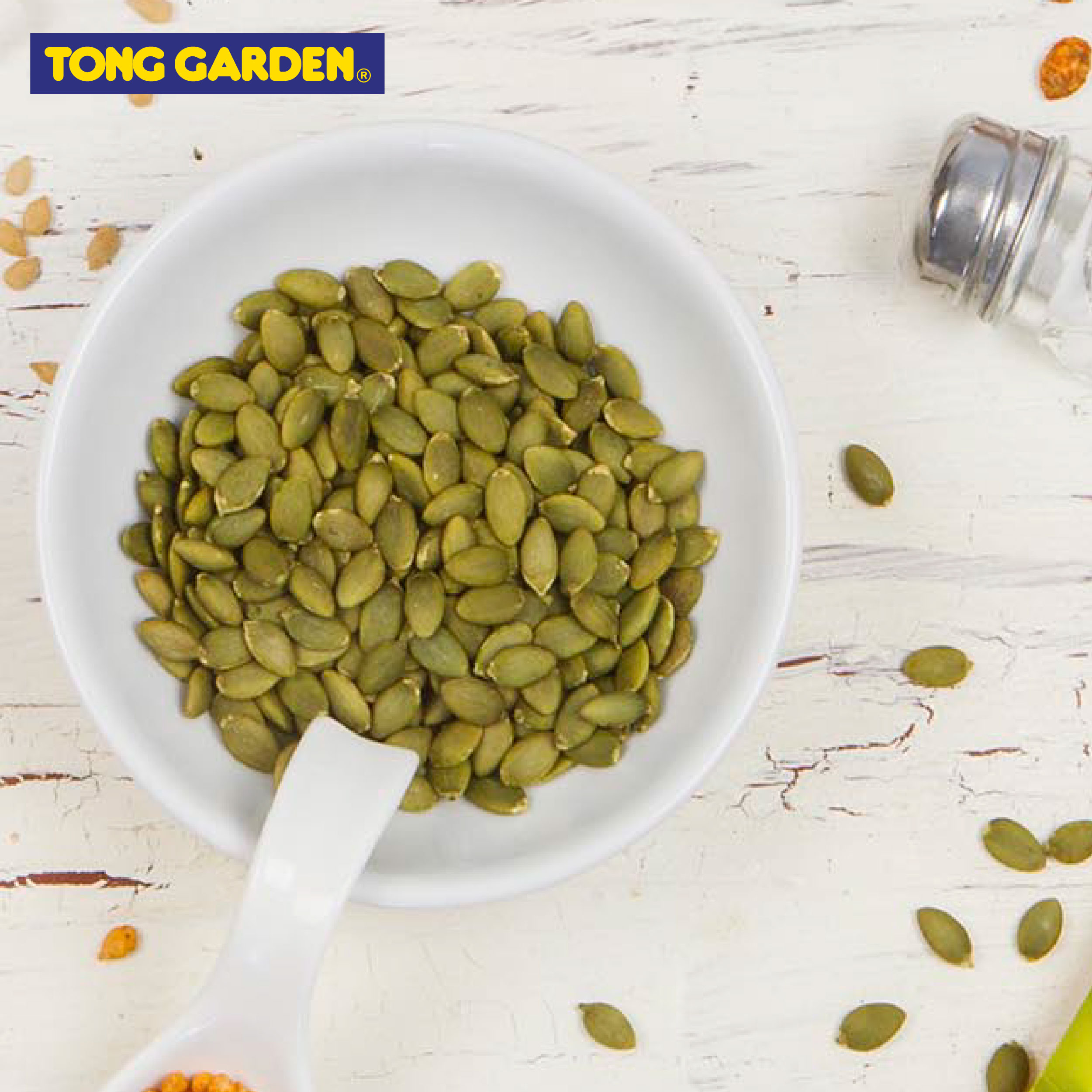 HẠT BÍ ĐỎ TẨM MUỐI TONG GARDEN TÚI 110G