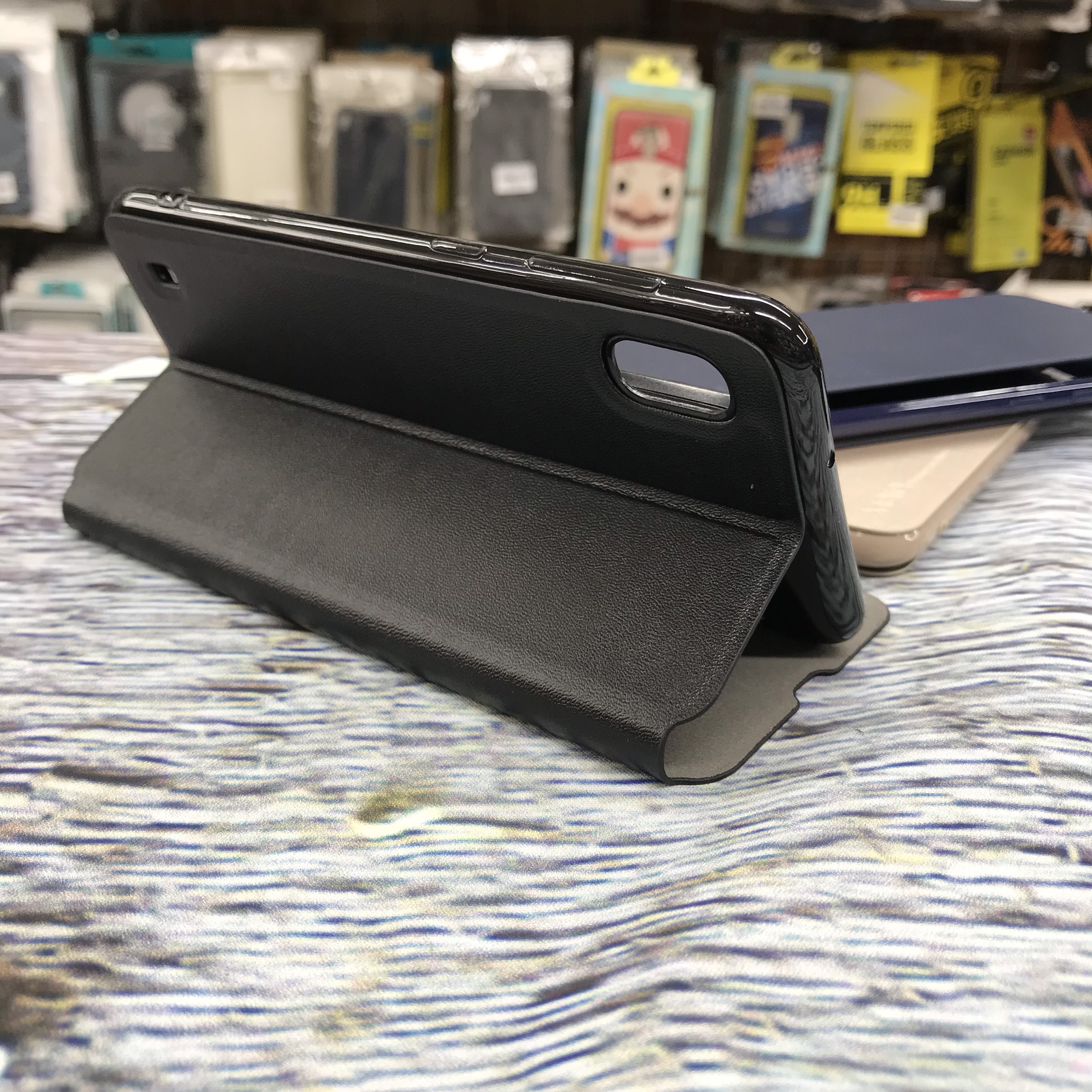 Bao da cho Samsung Galaxy A10 FIBCOLOR PIPILU HongKong
