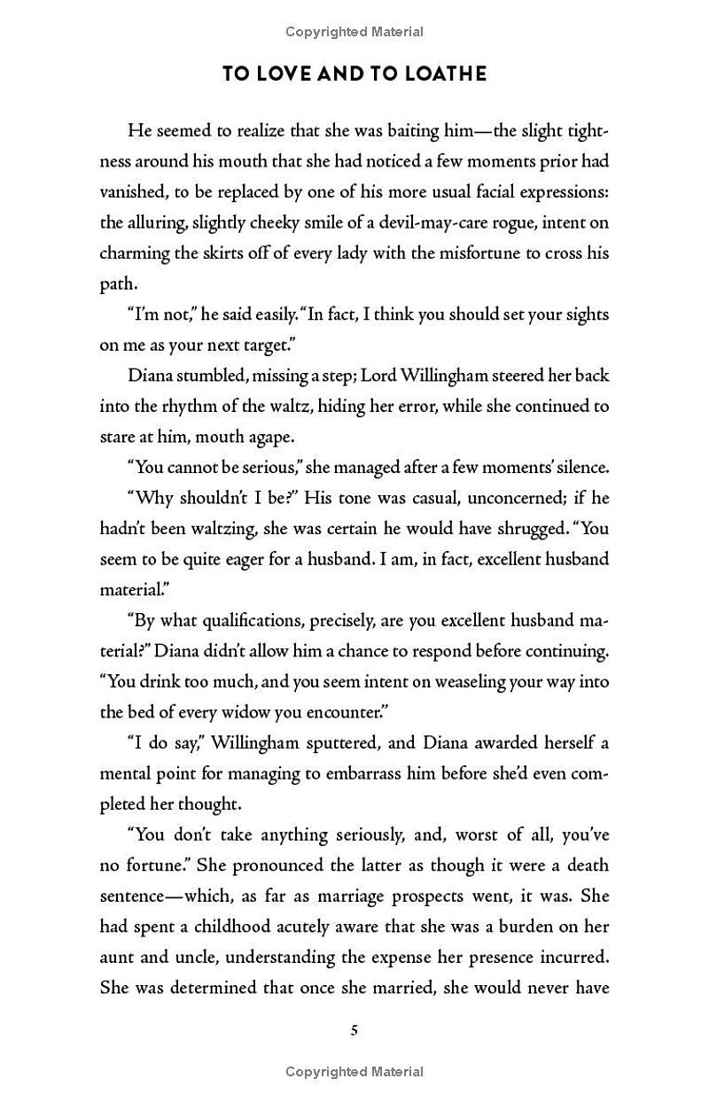 Sách ngoại văn: The Regency Vows - Book 2 - To Love And To Loathe