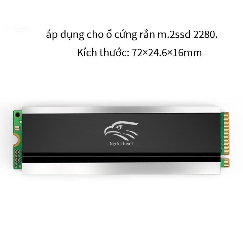 Khuyến mại ổ cứng thể rắn Iceman M.2 2280 tản nhiệt dẫn nhiệt làm mát tản nhiệt SSD áo Cooling Pad M2 tản nhiệt