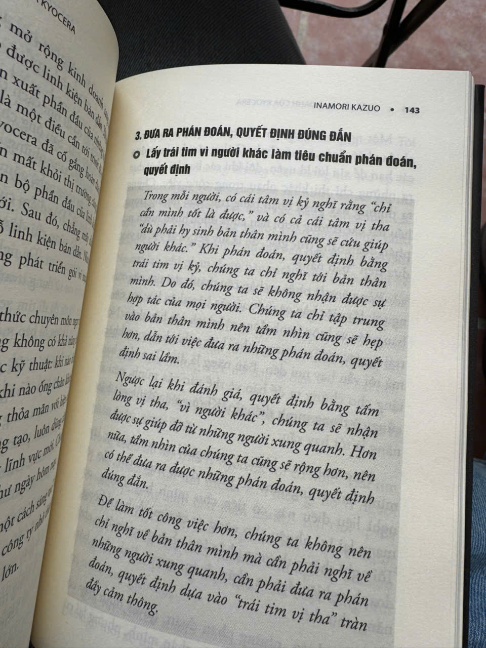 (Bìa cứng) TRIẾT LÝ KINH DOANH CỦA KYOCERA – Inamori Kazuo – Thanh Huyền dịch – Thái Hà – NXB Công Thương