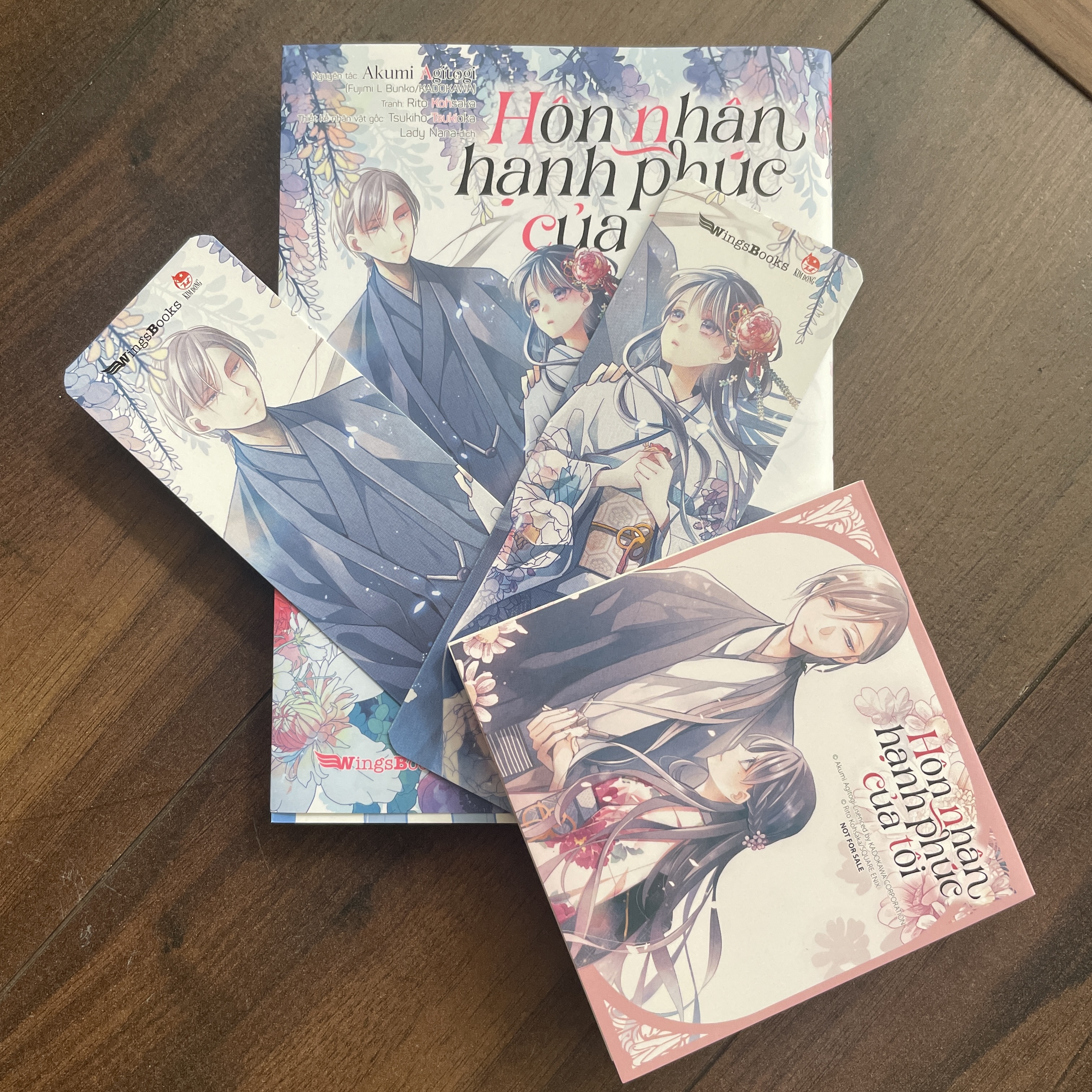 Hôn Nhân Hạnh Phúc Của Tôi 2 (Manga) - Kèm 2 Bookmark + Sổ Xé