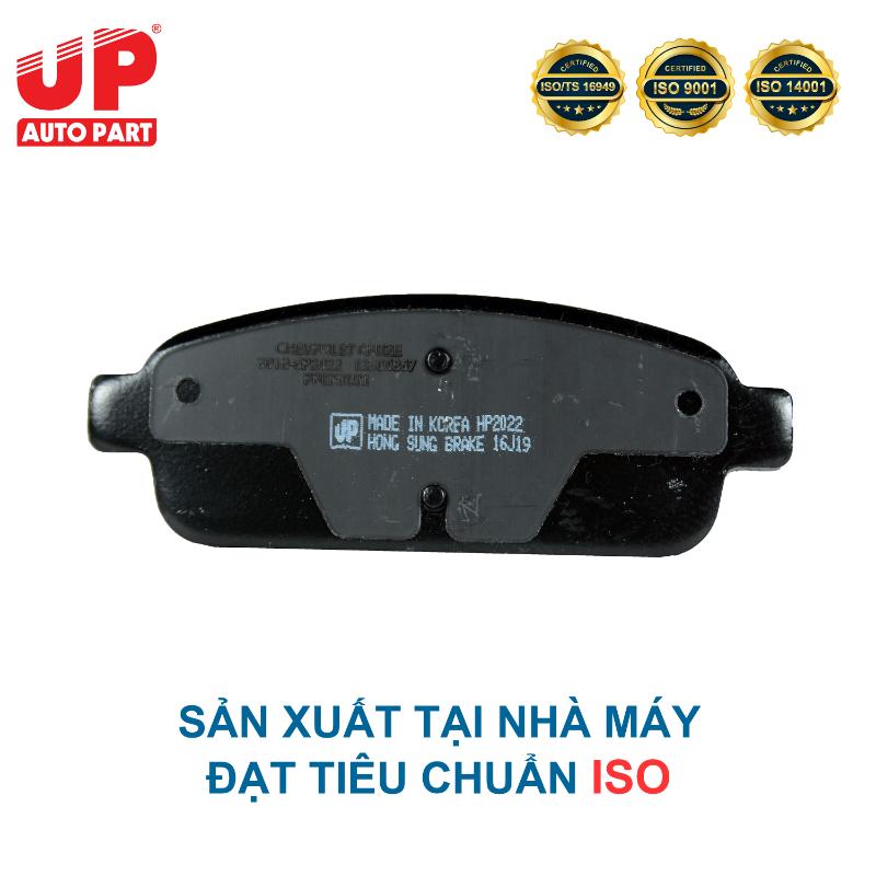 Má phanh bố thắng đĩa sau DAEWOO LACETTI CDX 2010-2018