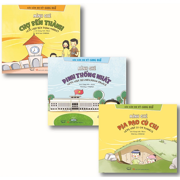 Bộ Sách Sài Gòn Du Ký 2 Song Ngữ Bộ 3 Cuốn