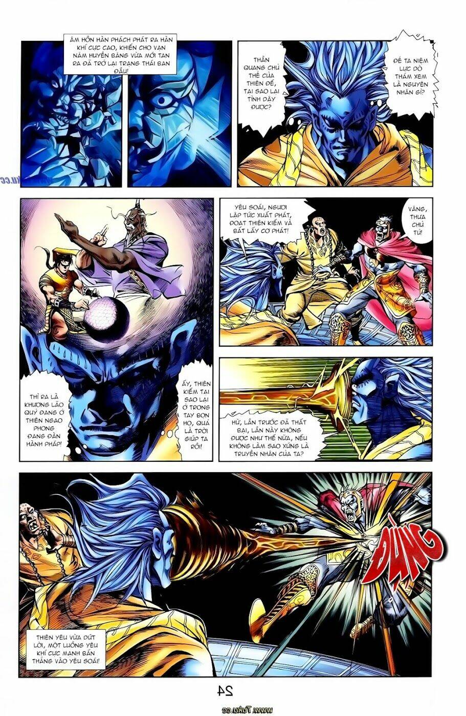 thiên tử truyền kỳ 1 - cơ phát khai chu bản chapter 119 20