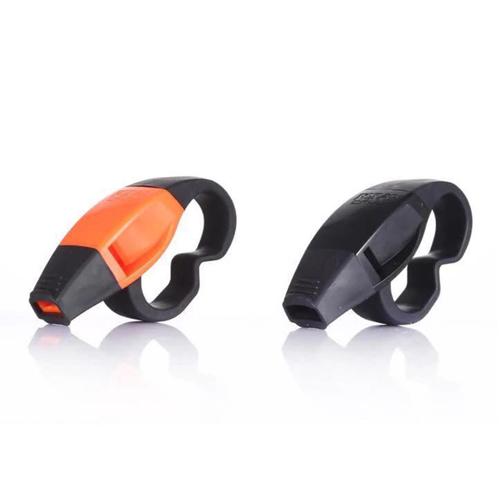 ABS Kẹp Ngón Tay Còi Trọng Tài Bóng Đá Bóng Rổ Sinh Tồn Âm Thanh Lớn Còi Bóng Đá Phụ Kiện Thể Thao Color: Black