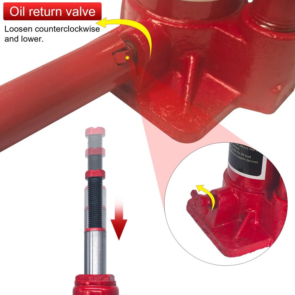 Kích Thủy Lực 2 Tấn Cho Gara &amp; Cứu Hộ Ô Tô – Nâng Cao 278mm