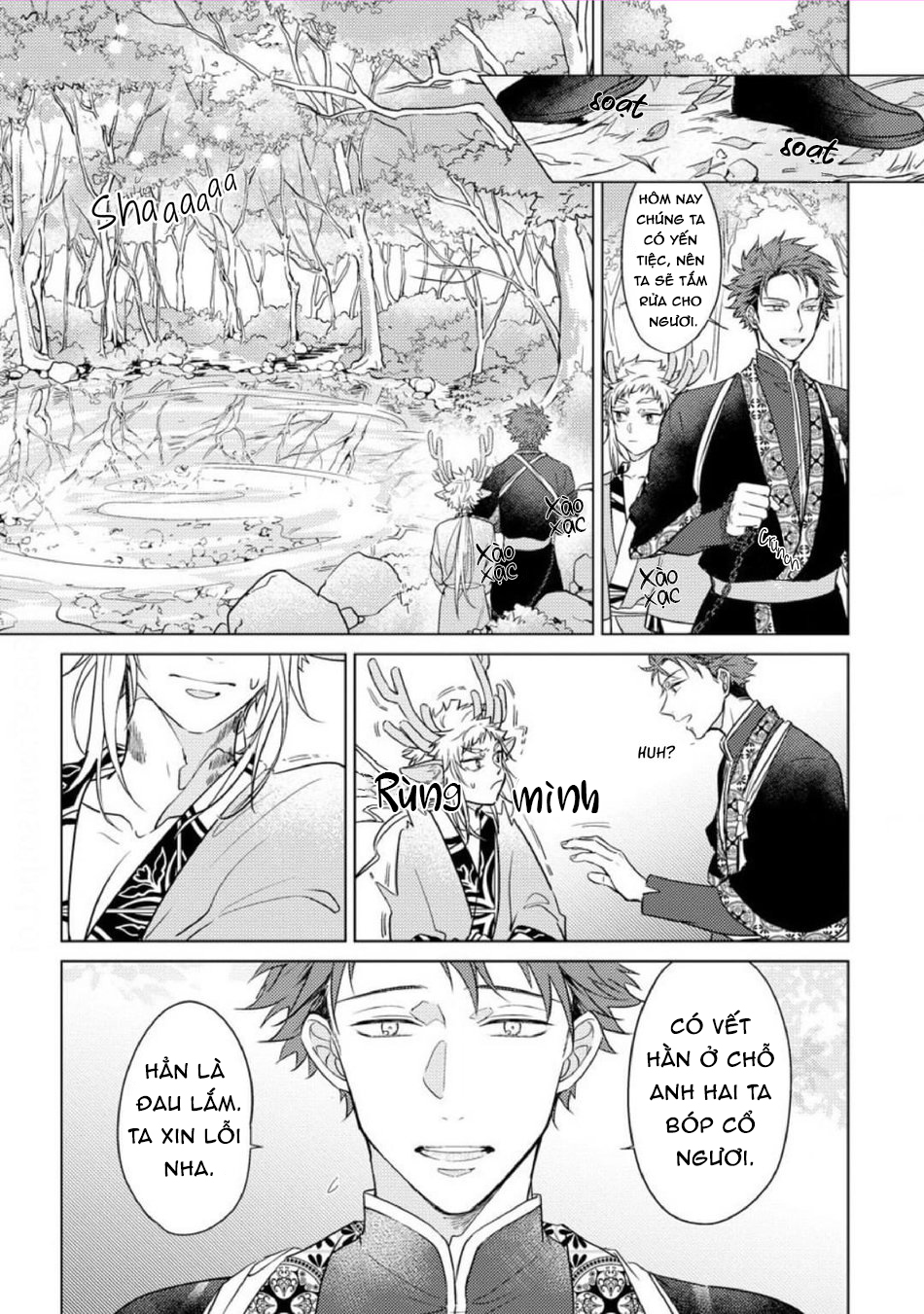 gặp gỡ em, thú nhân màu chàm trắng chapter 2 2