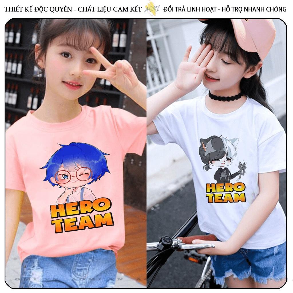 ÁO THUN UNISEX 7 đội viên heroteam simmy sammy kamui PHÔNG NAM NỮ GIA ĐÌNH CẶP ĐÔI CÓ SIZE TRẺ EM CHO BÉ TRAI GÁI 3158