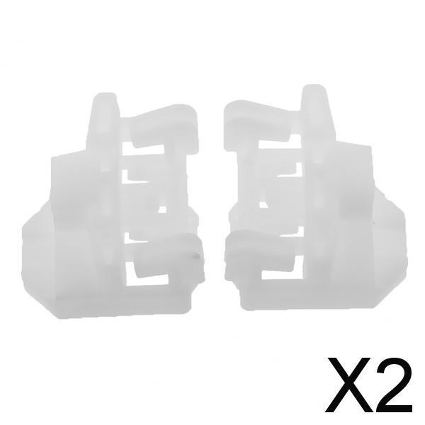 2x2 Pieces Window Regulator Clip Repair Kit for VW Passat B5 1996-2005