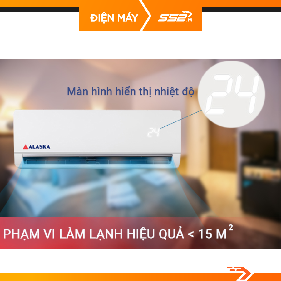 Máy Lạnh Alaska AC-9WA - Hàng Chính Hãng - Miễn Phí Lắp Đặt Nội Thành HCM