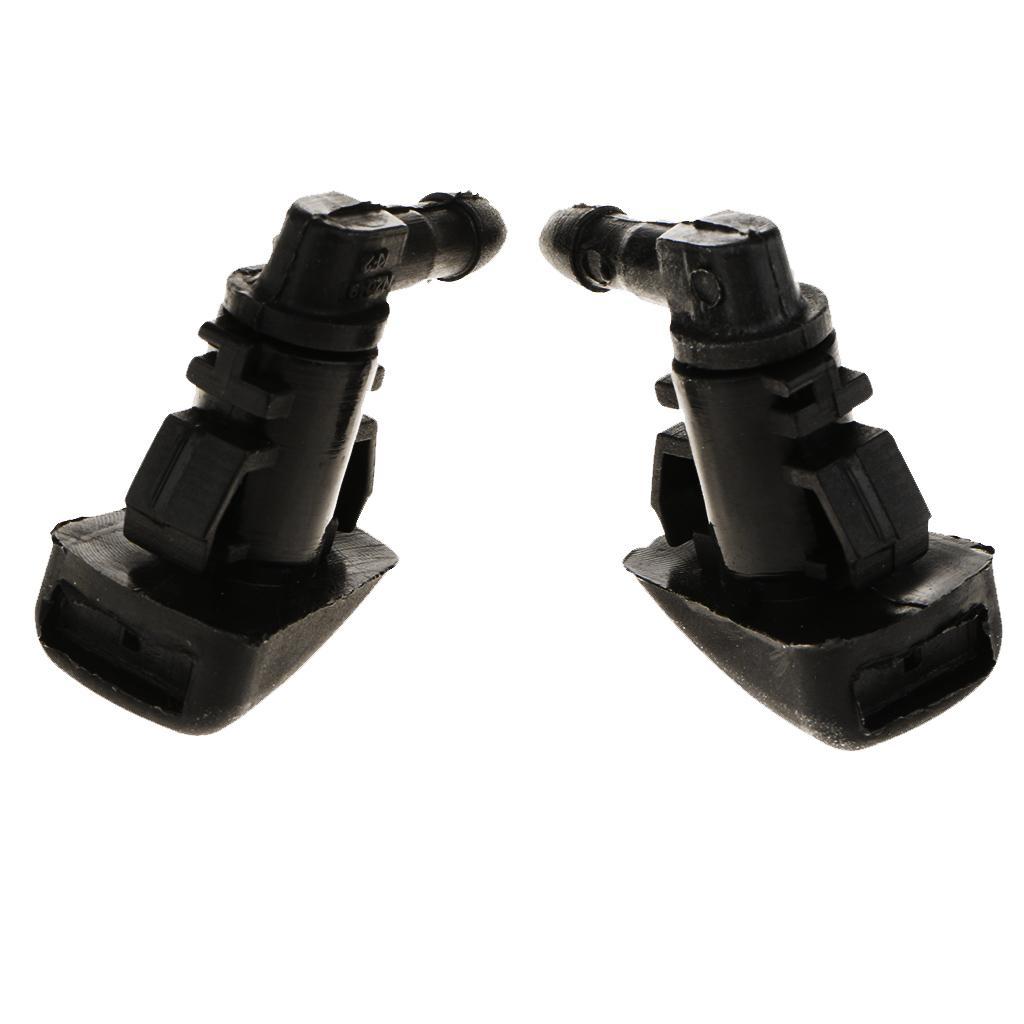 1 Pair Auto Car Windshield Wiper Washer Spray Nozzle