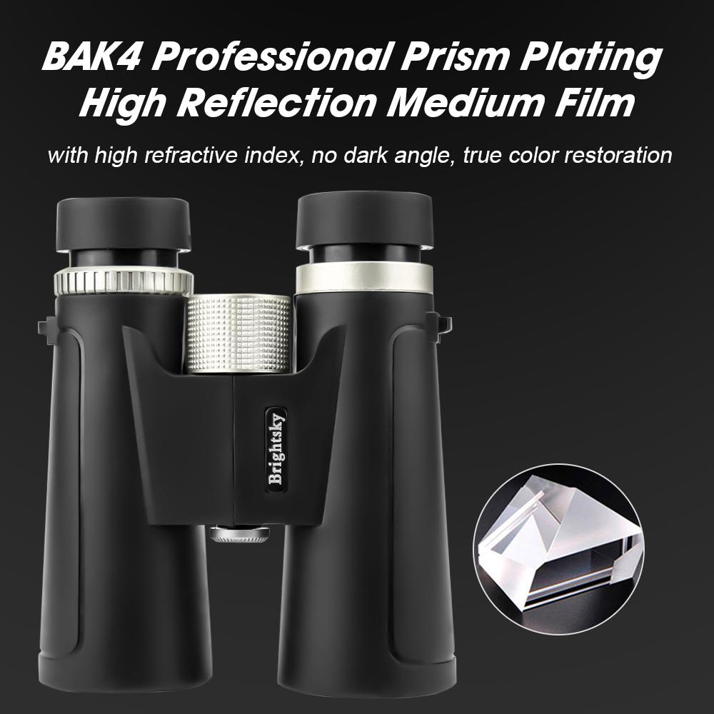 12×42 Binoculars Compact High Magnification HD Binocular Telescope for Hiking Sightseeing Concert Travel