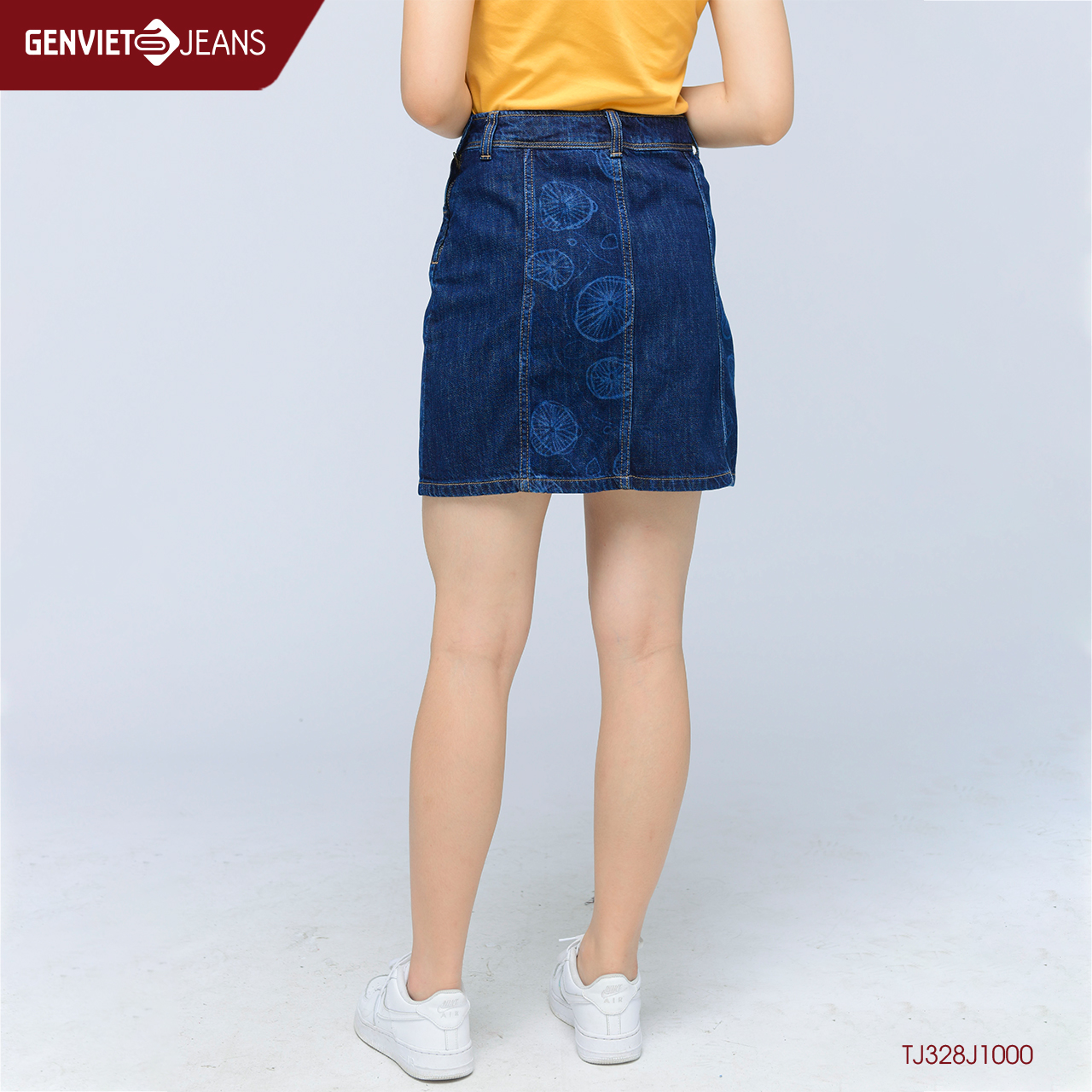 Chân Váy Jeans Nữ TJ328J1000 GENVIET