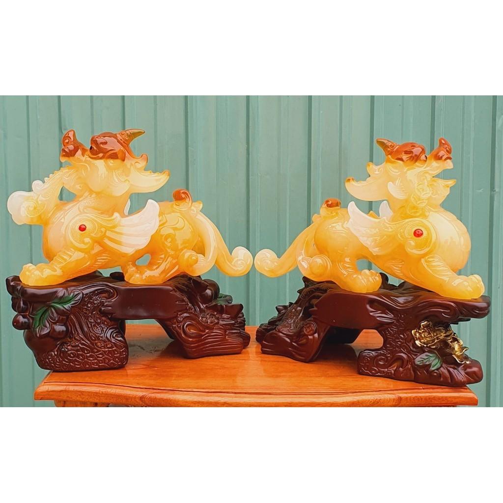 CẶP TƯỢNG TỲ HƯU CAO 24CM