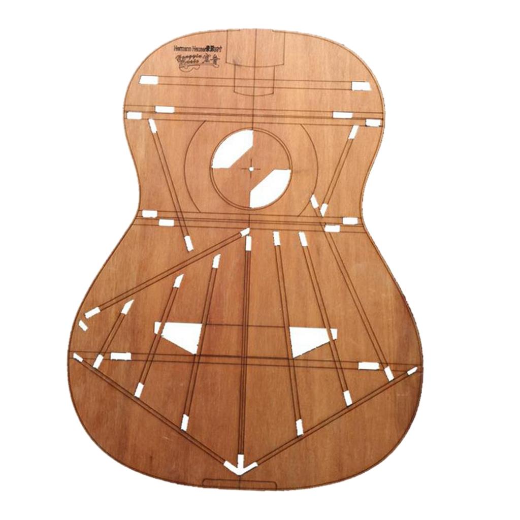 39 Inch DIY Classical Guitar Body Part Guitar Body Template Durable to Use