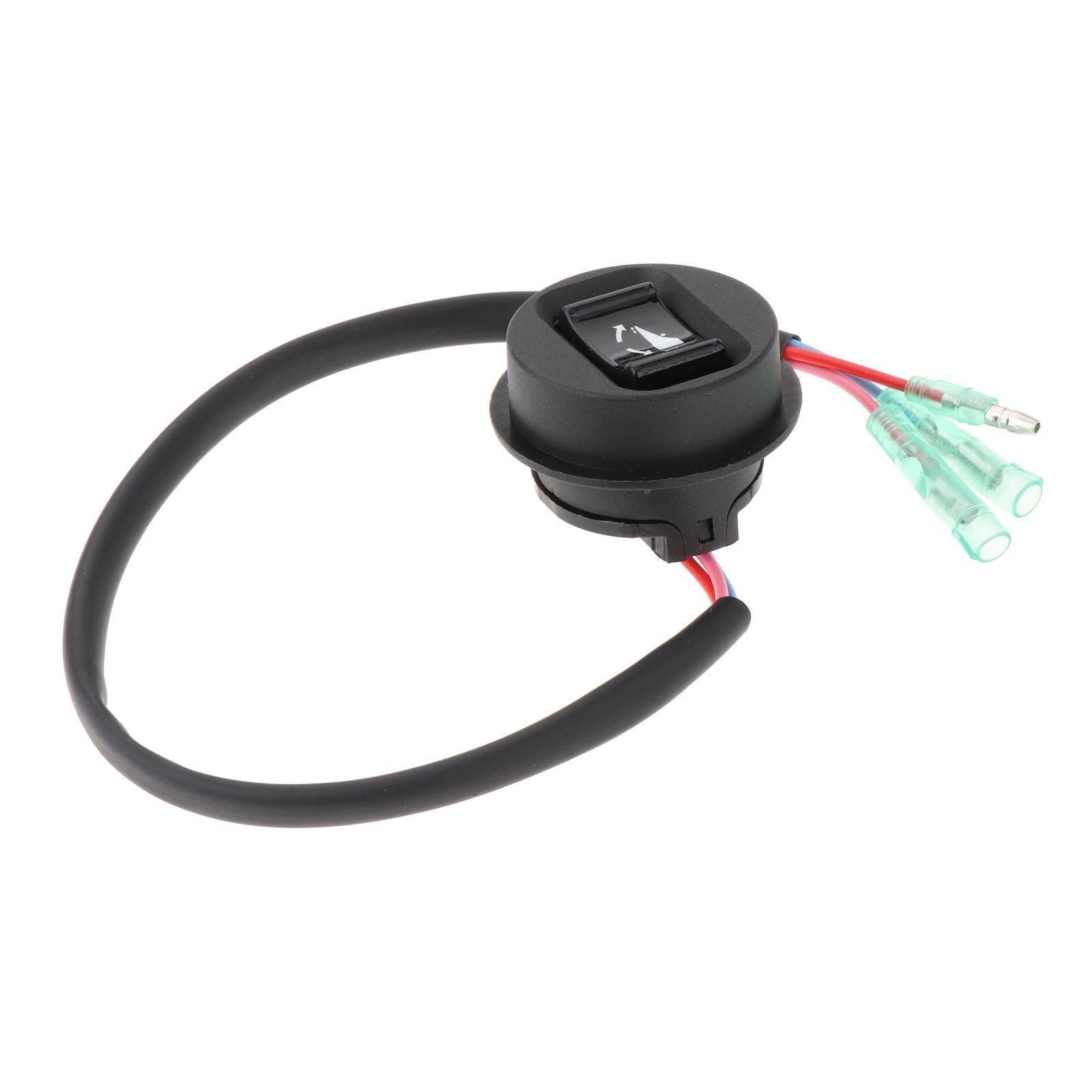 Power Trim & Tilt Switch Assembly, Fit for Tohatsu Outboard Motor 70HP, Replace Spare Parts