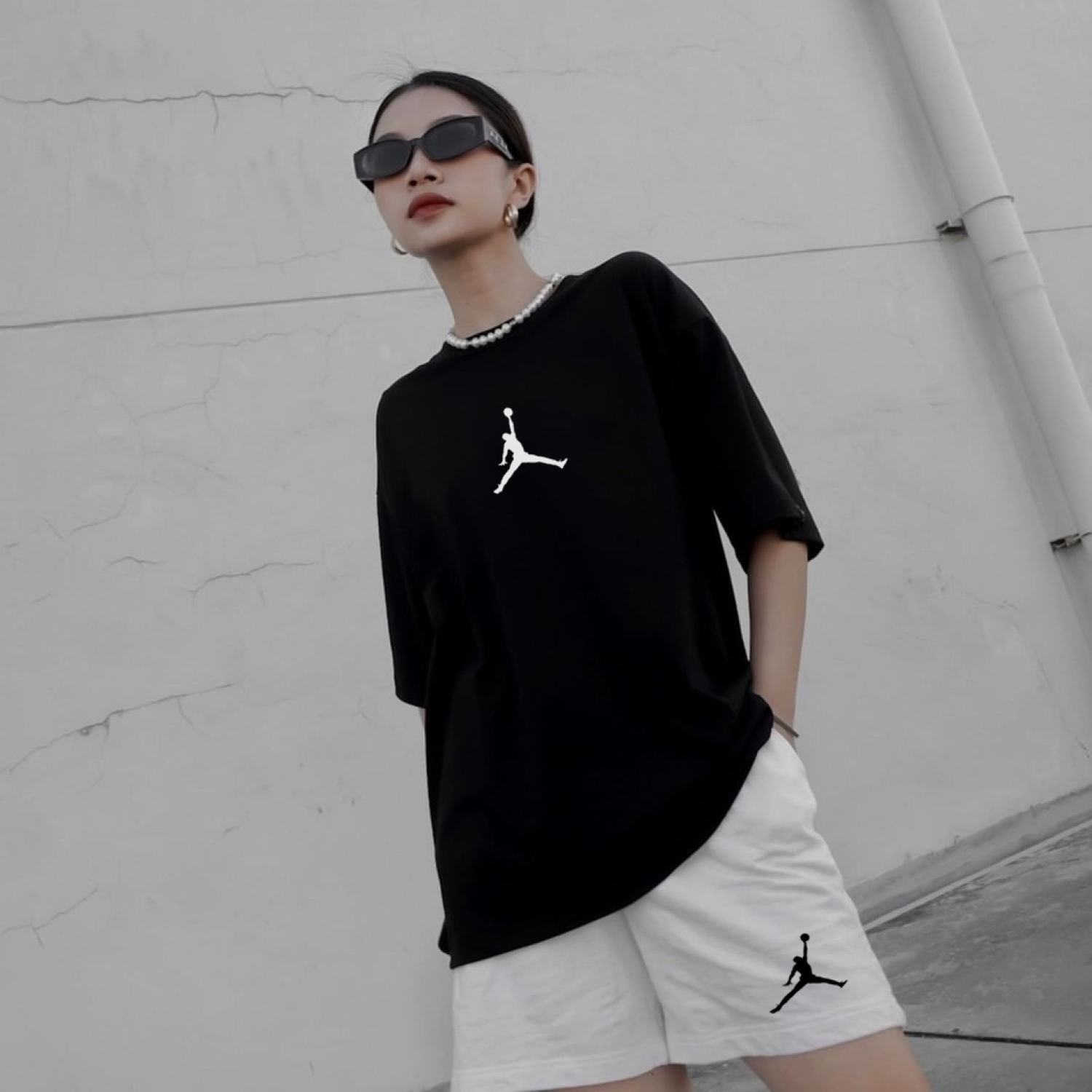 Đồ Bộ Thun JD Cao Cấp Chất Cotton Thấm Hút Mồ Hôi Siêu Xịn Unisex