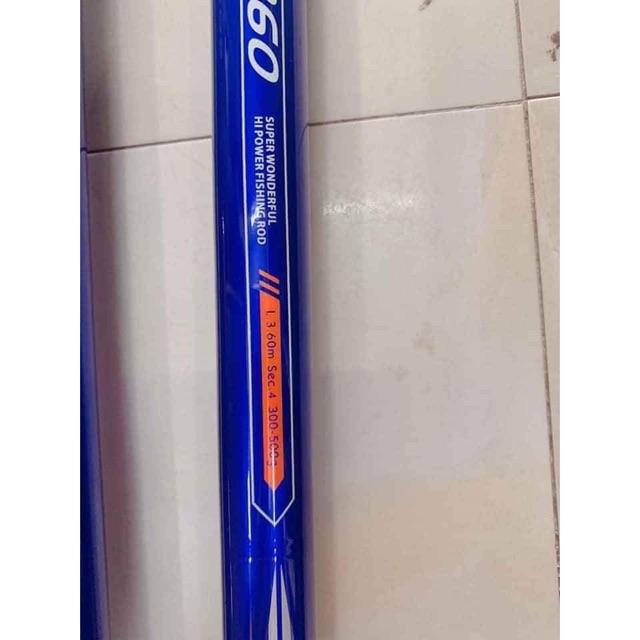 Cần lục GW dài 4m2 tải cá 30kg chính hãng GƯ y hình