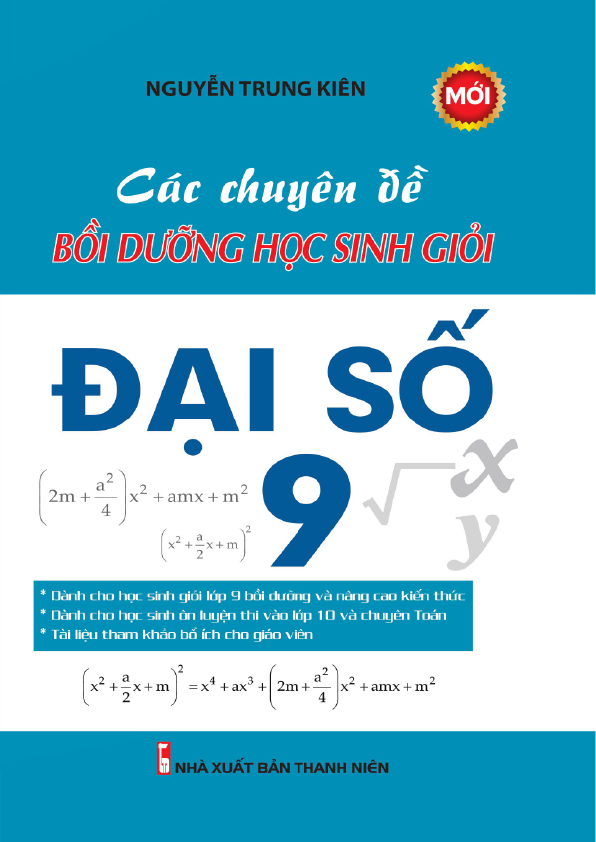 Combo Các Chuyên Đề Bồi Dưỡng Học Sinh Giỏi Toán 9 (Bộ 2 Cuốn)