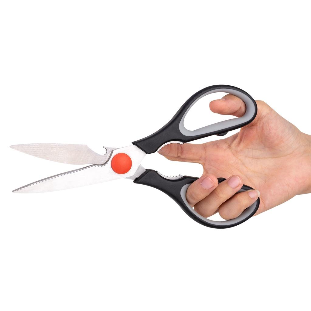 Kéo nhà bếp đa năng Deli màu hồng/màu xanh E77750
