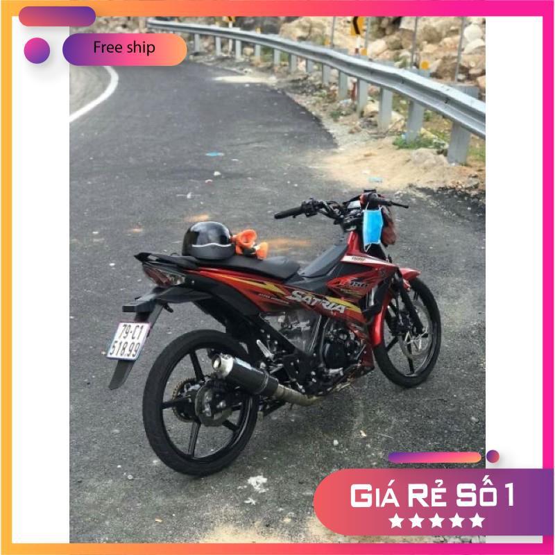 Tem rời dành cho Satria Fi dán xe đỏ