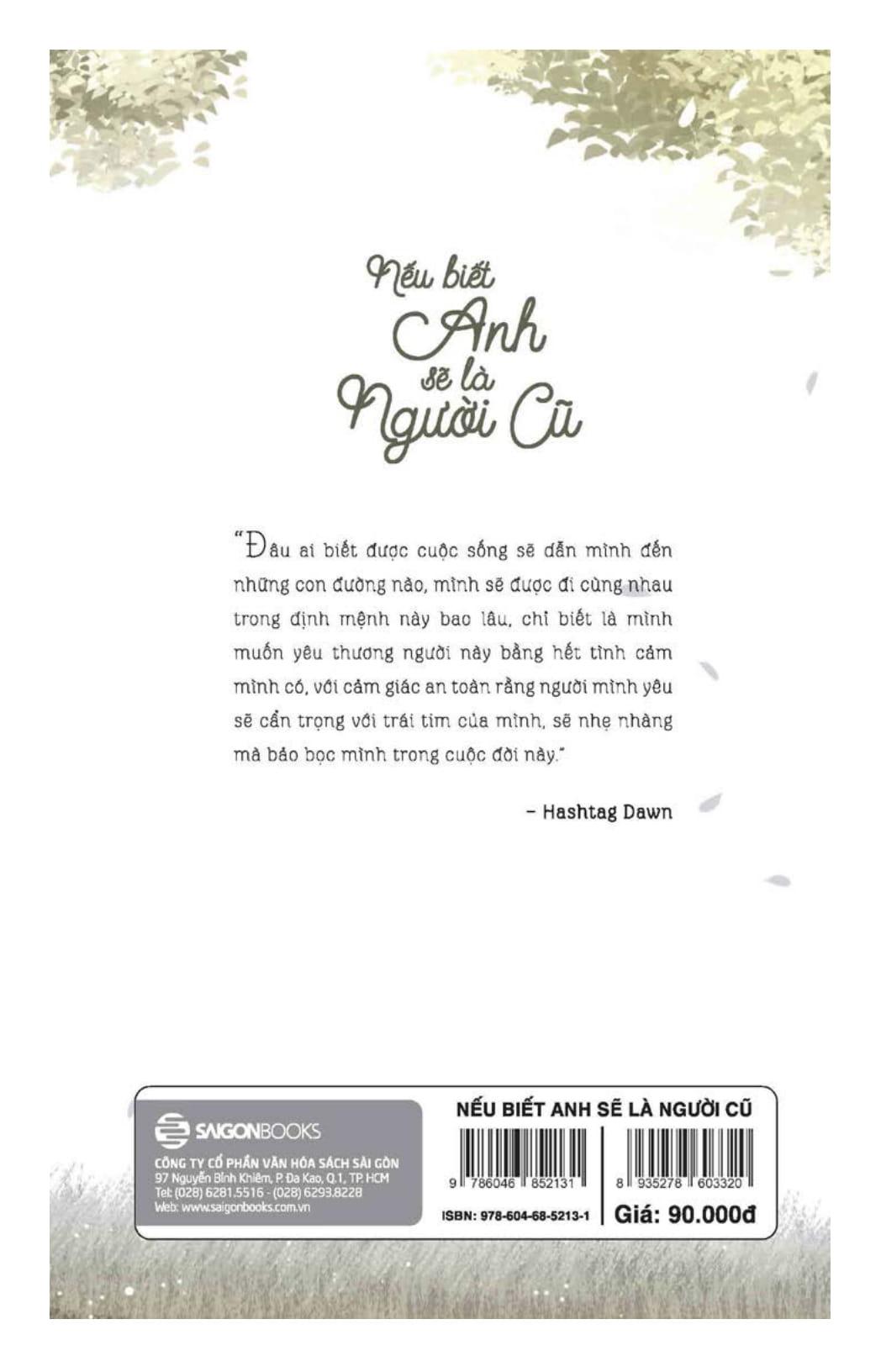 Nếu Biết Anh Sẽ Là Người Cũ