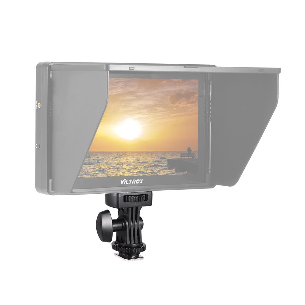 Bộ giá đỡ linh hoạt 1/4 inch cho màn hình Viltrox DC-90 DC-70 DC-50 L132T L116T, chân đèn LED, quay video