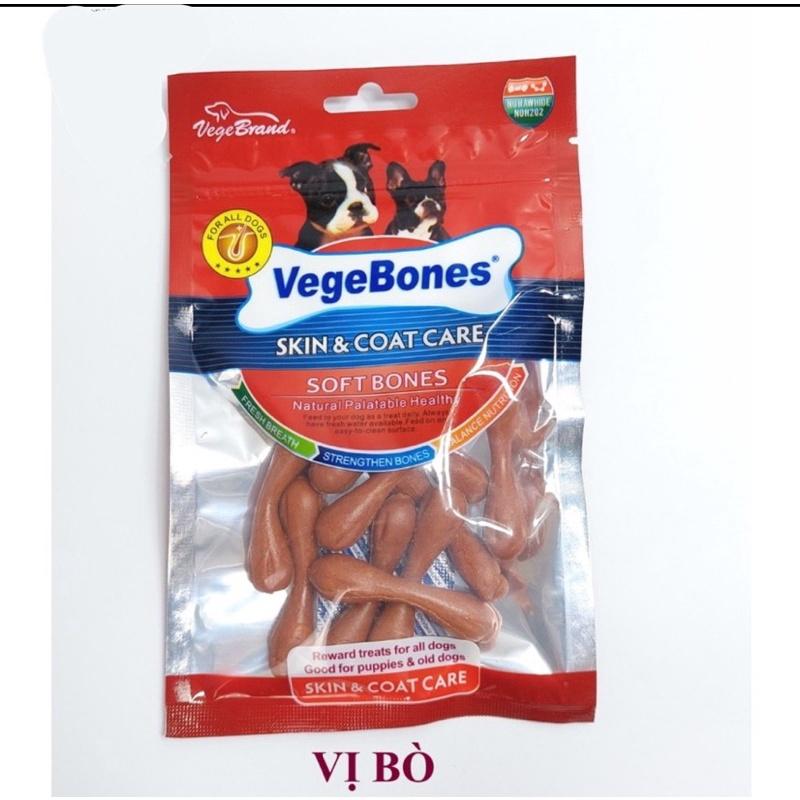 Xương Gặm Thưởng Ăn Vặt Sạch Răng Thơm Miệng Cho Chó VegeBones