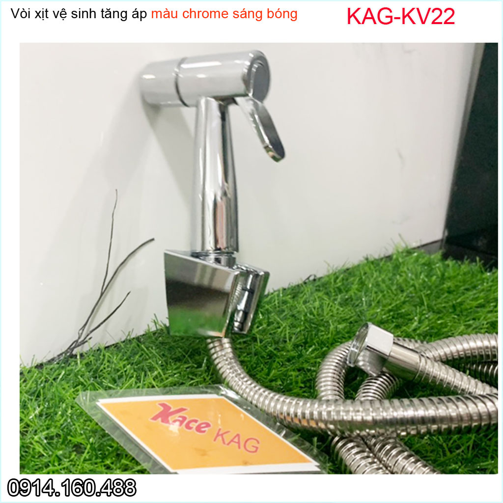 Vòi xịt vệ sinh cao cấp, vòi rửa vệ sinh cao cấp KAG-KV22
