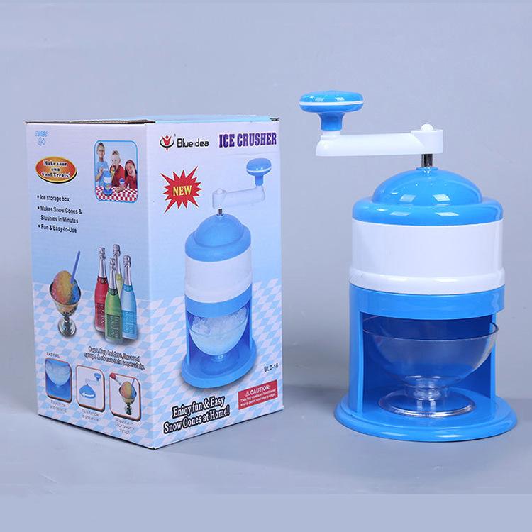 Máy Làm Đá Mini Gia Đình Máy Làm Đá Bào Bằng Tay Máy Làm Sinh Tố Đa Chức Năng Để Bàn Máy Làm Đá Vào Mùa Hè 1 Màu Xanh Dương
