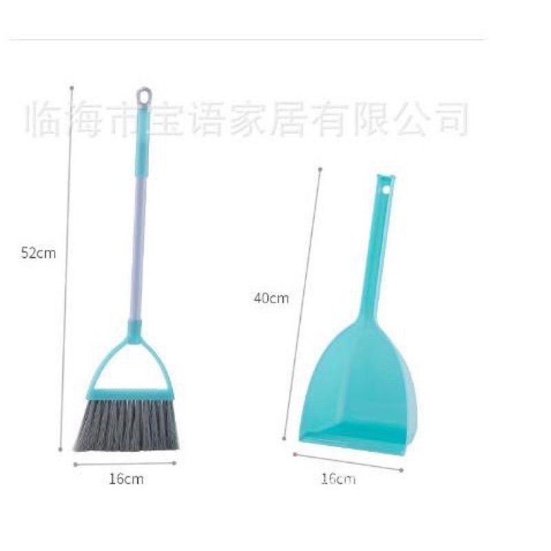 Bộ chổi, Quét Rác Và Cây Lau Mini Cho Bé Tập Làm Việc Nhà (COMBO 3 SẢN PHẨM)