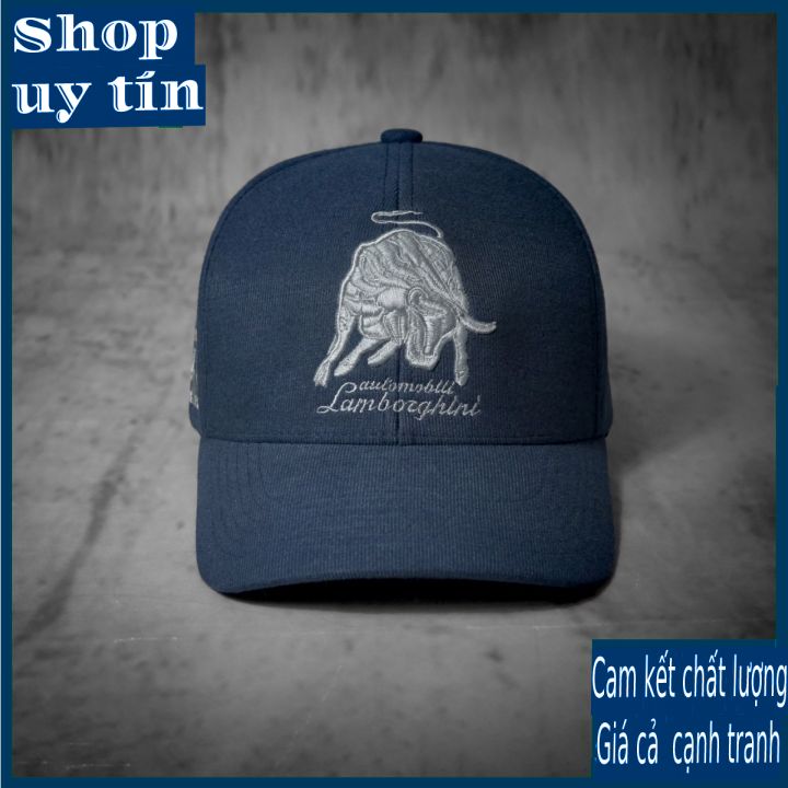 Freeship - MŨ NÓN KẾT LƯỠI TRAI LAM.BOR.GHI NAM NỮ CAO CẤP CAO CẤP, ĐẸP - MÀU XANH , MÀU ĐEN