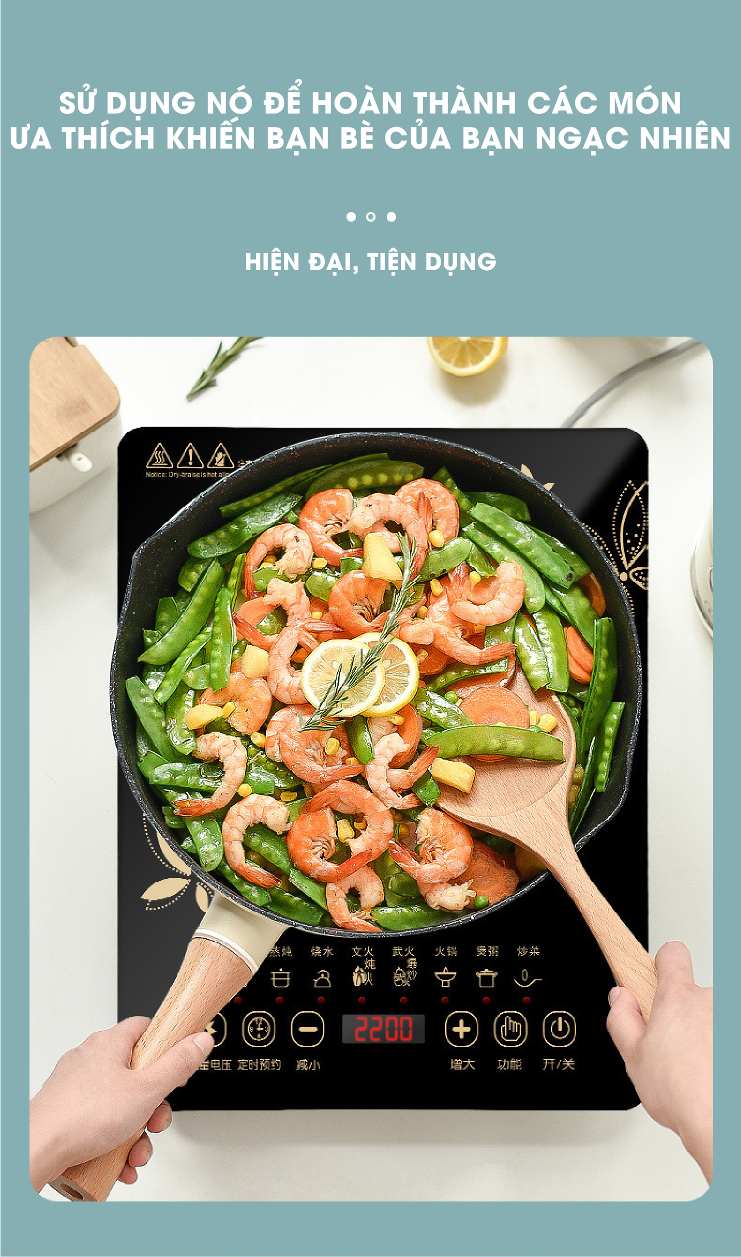 Bếp điện từ cảm ứng - Hàng chính hãng