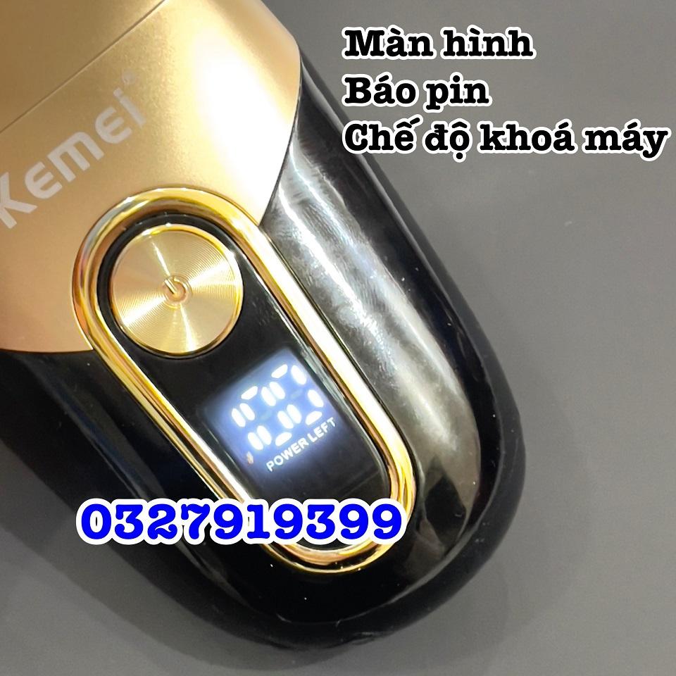 Máy cạo khô - cạo râu cao cấp 3209 có màn hình