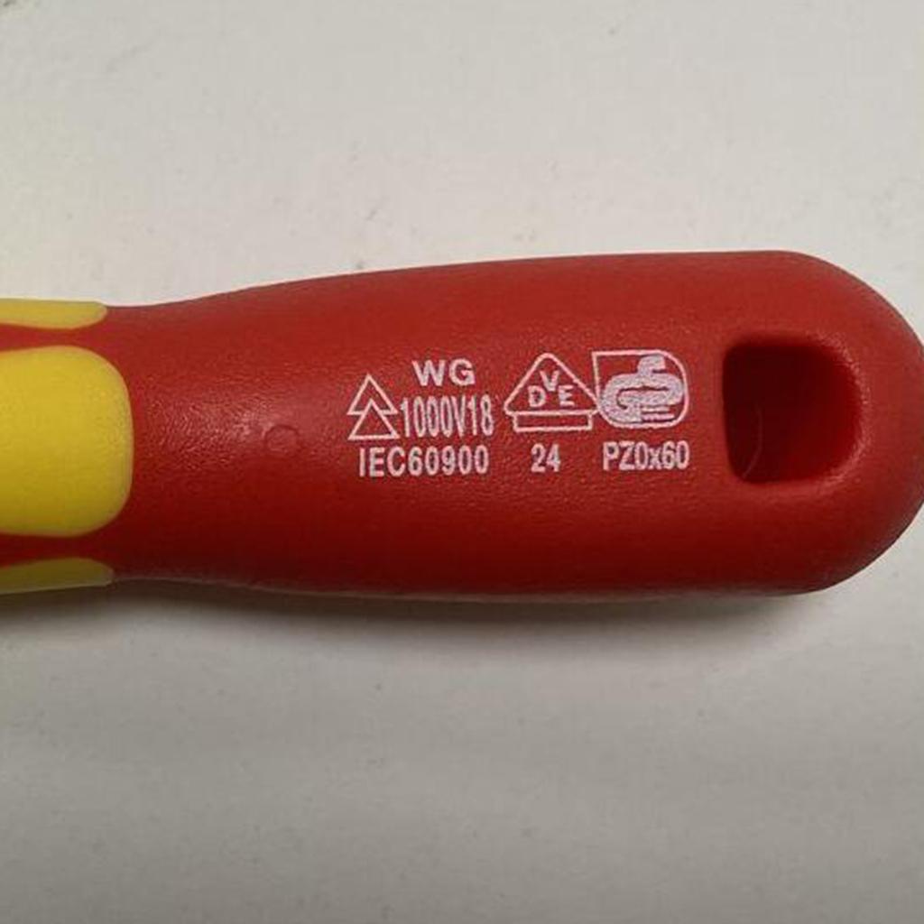 1000V Insulated Screwdriver Phillips Screwdriver Set Industrial Tool 4mm PZ1