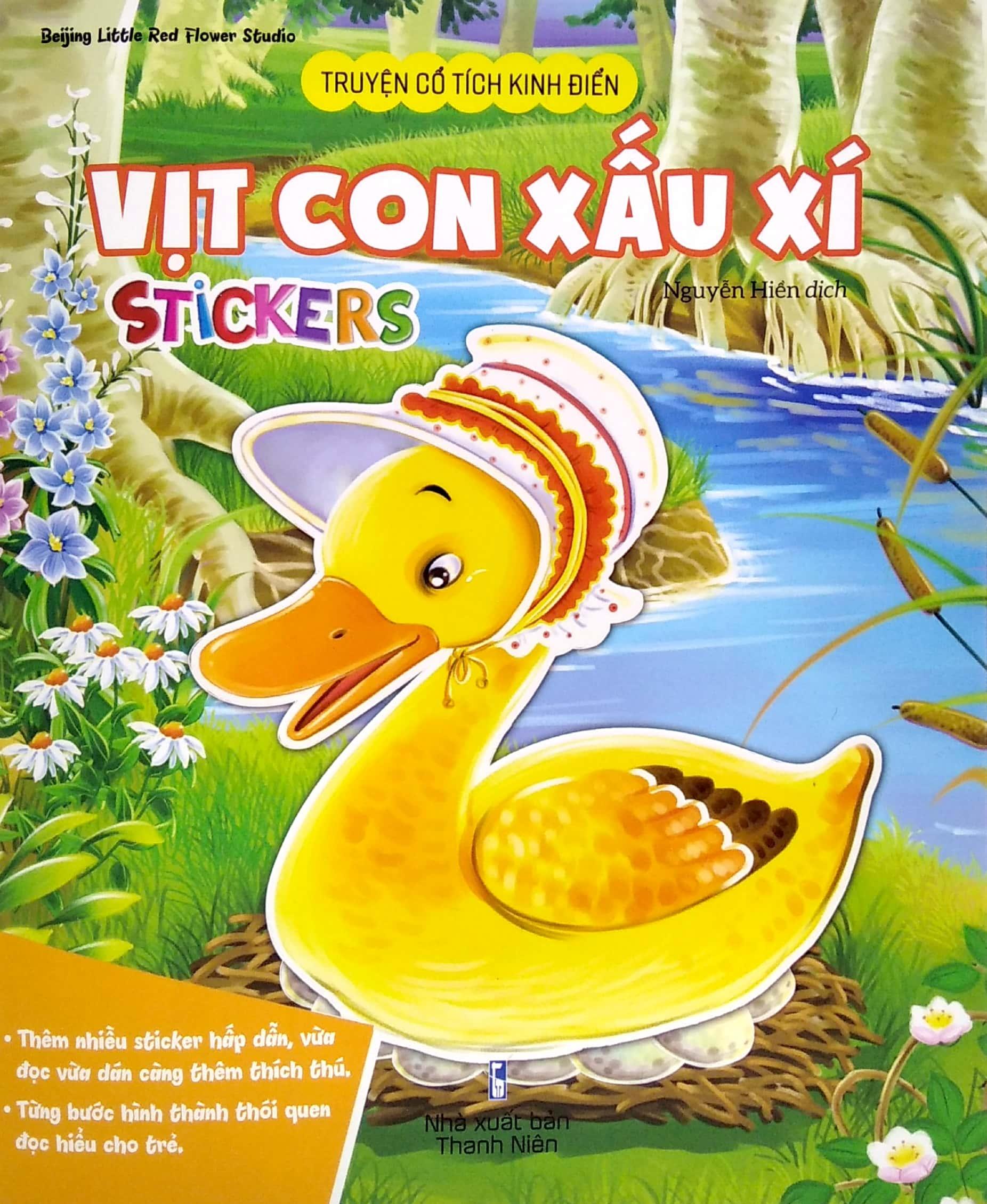 Truyện Cổ Tích Kinh Điển - Vịt con xấu xí (Stickers)