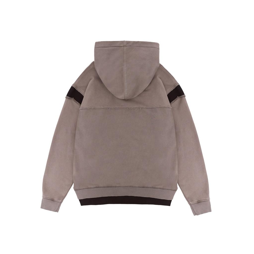 Áo hoodie 'GOLDIE NOCF' giặt nhuộm 100% nỉ French Terry